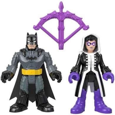 Imaginext Batman and Huntress figures
