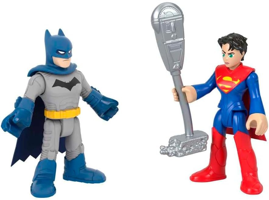 Batman and Supergirl, view 2