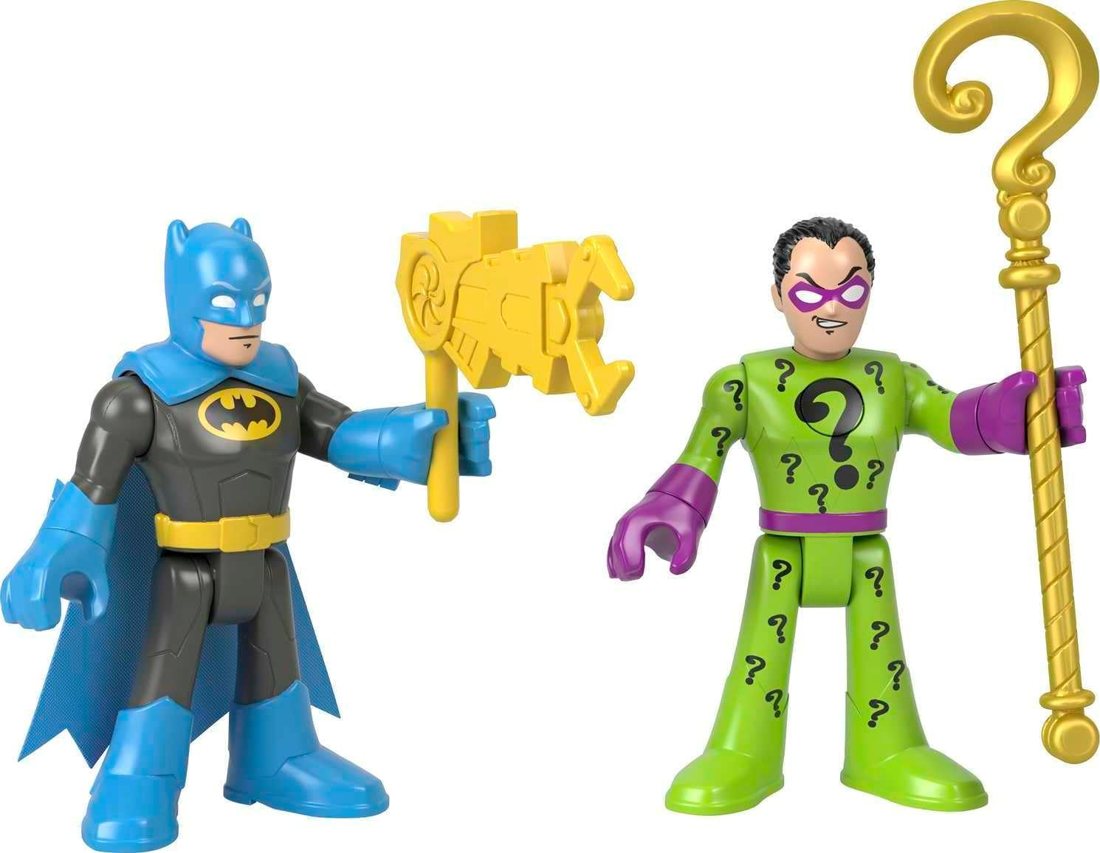 Batman & The Riddler, view 3