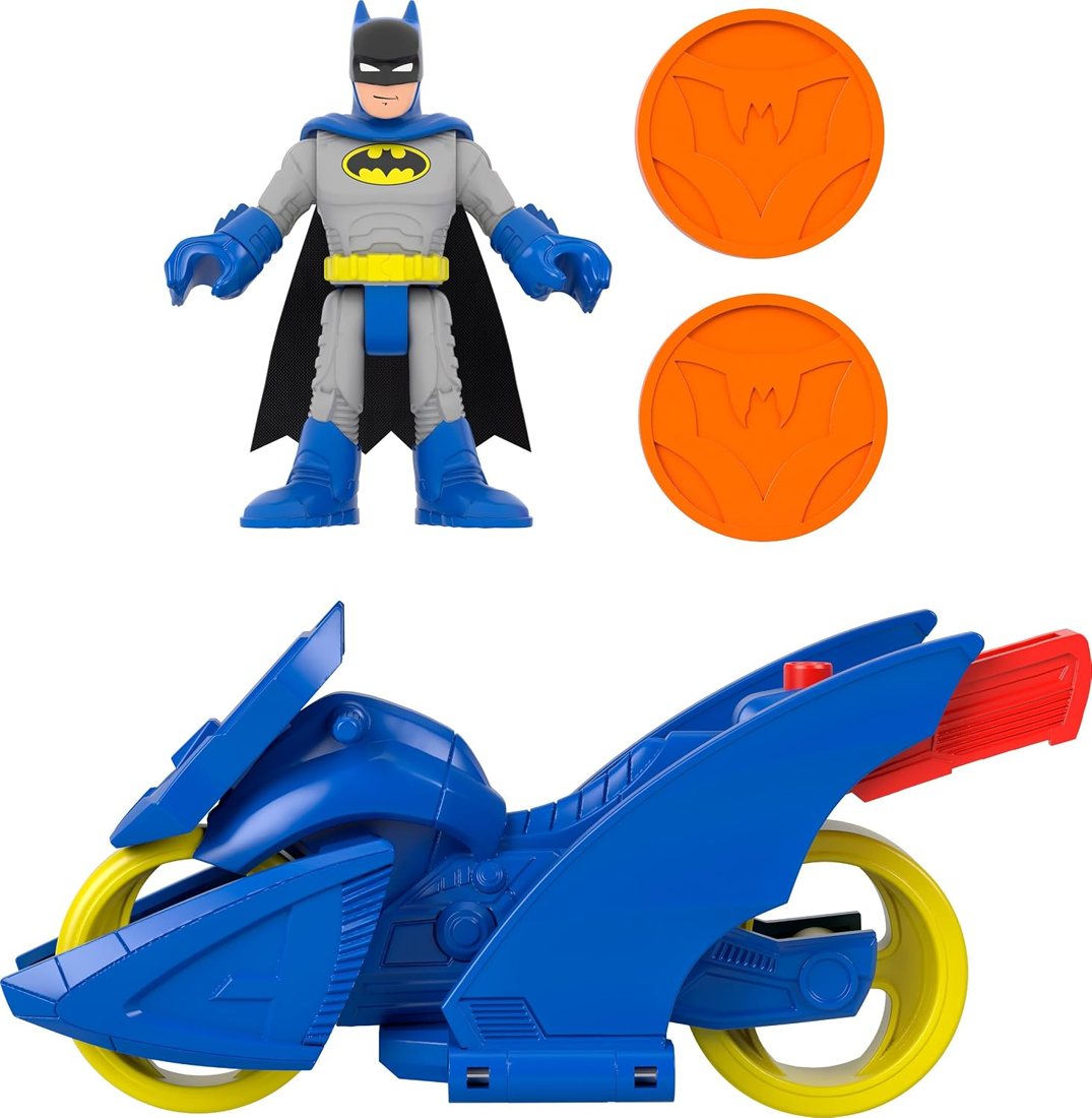 Batman & Blue Winged Batcycle, view 5