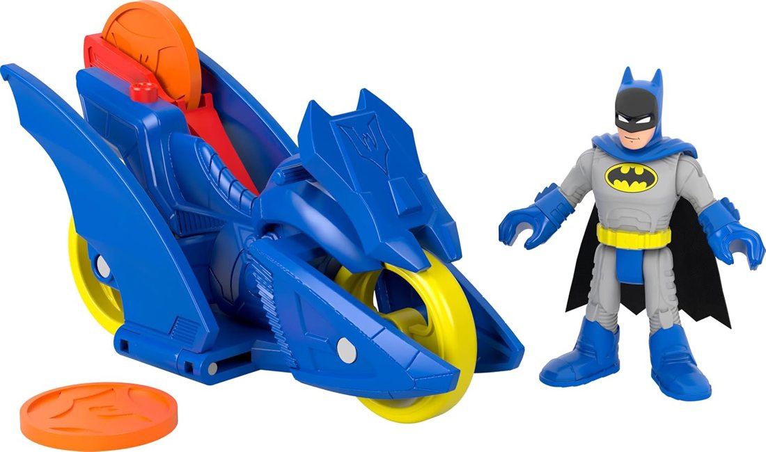 Batman & Blue Winged Batcycle, view 6