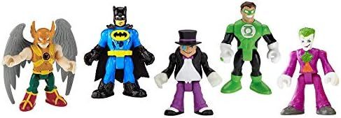 Imaginext figure pack with Batman, The Joker, The Penguin, Hawkman and Green Lantern