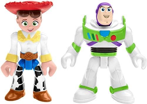 Imaginext Toy Story Buzz Lightyear and Jessie figures
