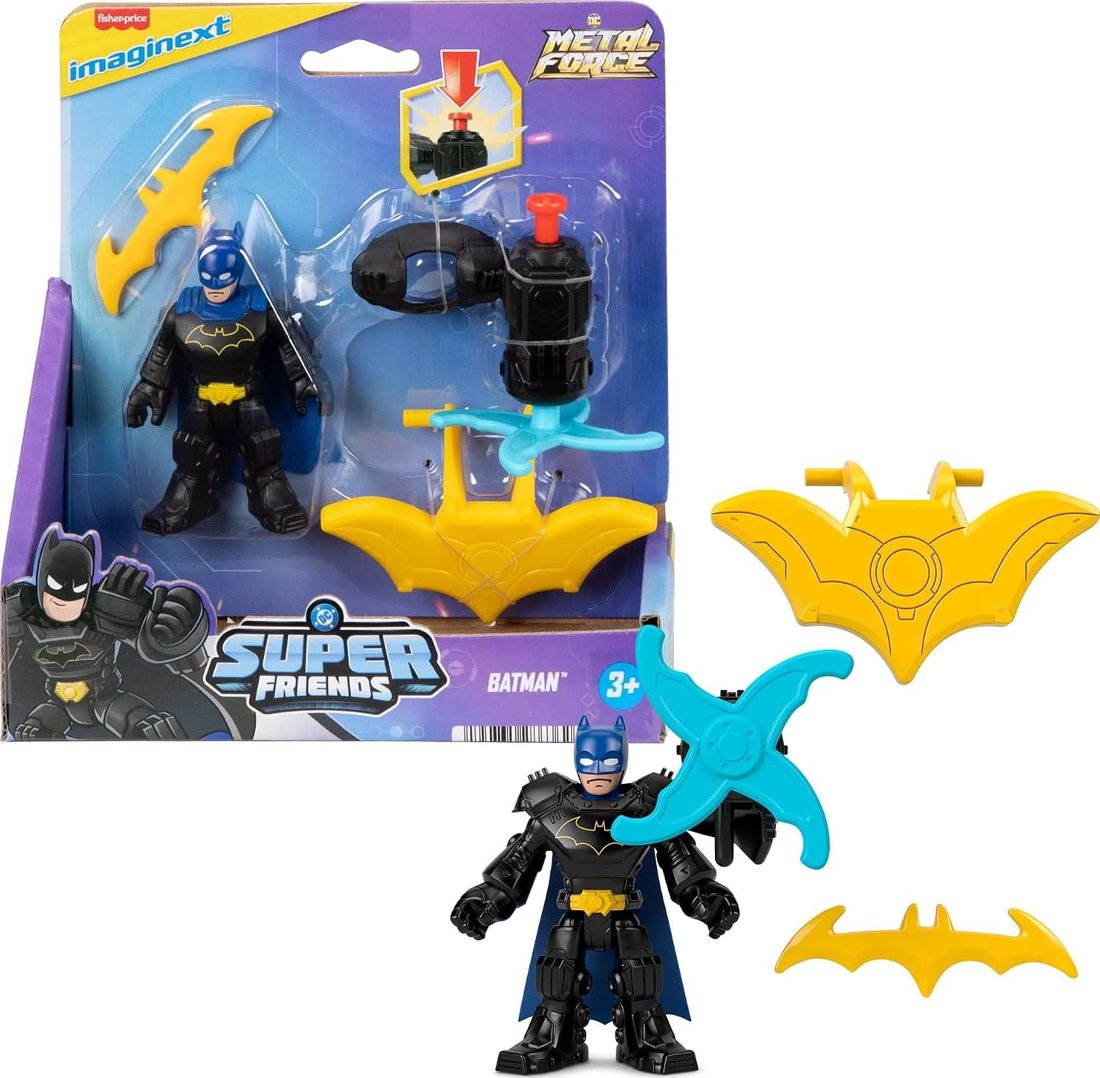 DC Metal Force Batman with Spinning Blade, view 2