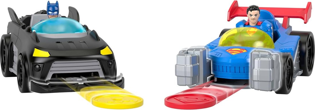 DC Metal Force Batmobile & Supermobile, view 5