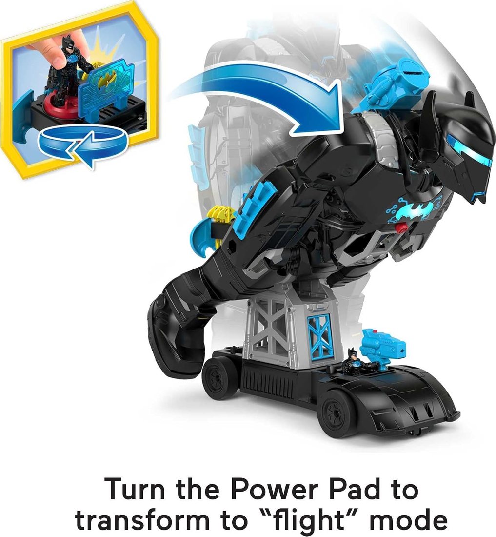 Bat-Tech Batbot Playset, view 6