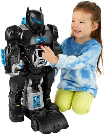 Imaginext DC Super Friends Bat-Tech Batbot, a 2-foot Batman robot playset