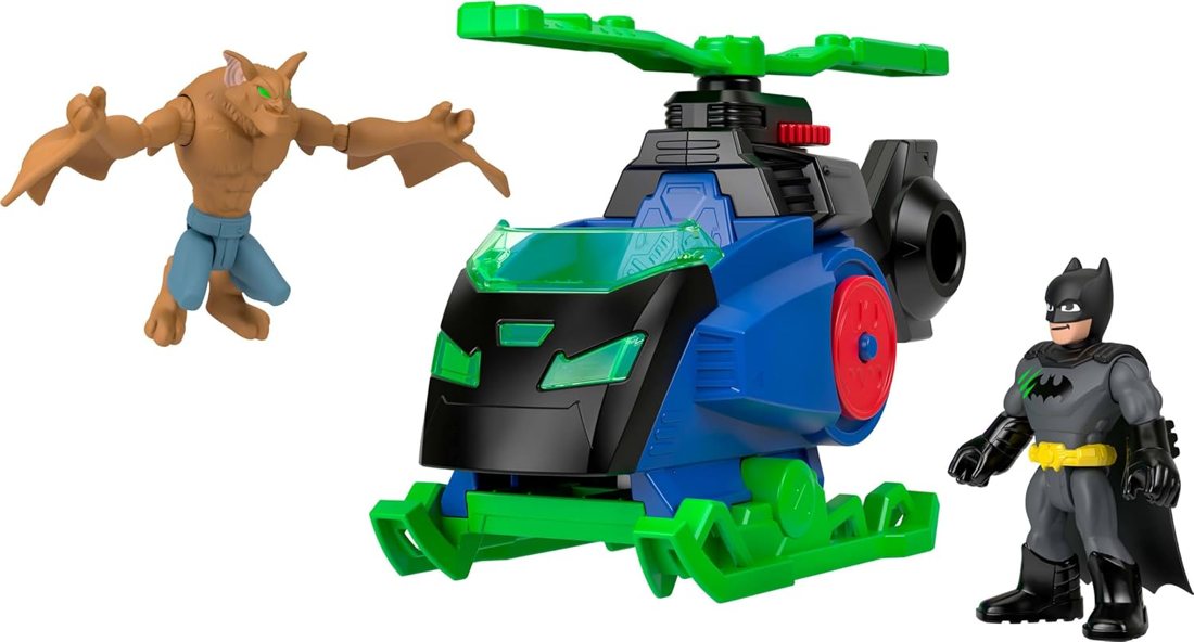 Batcopter vs Man-Bat Set, view 2