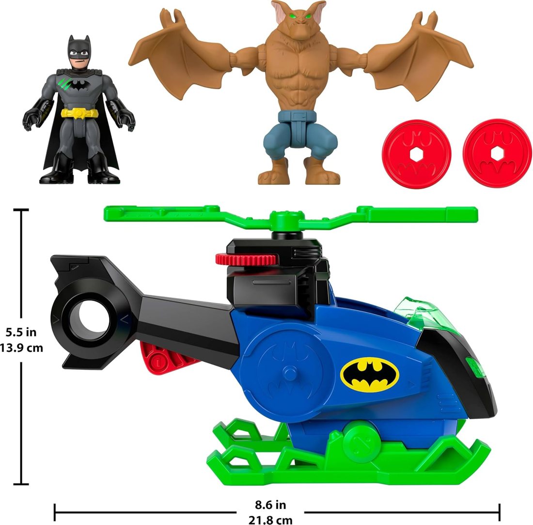 Batcopter vs Man-Bat Set, view 4