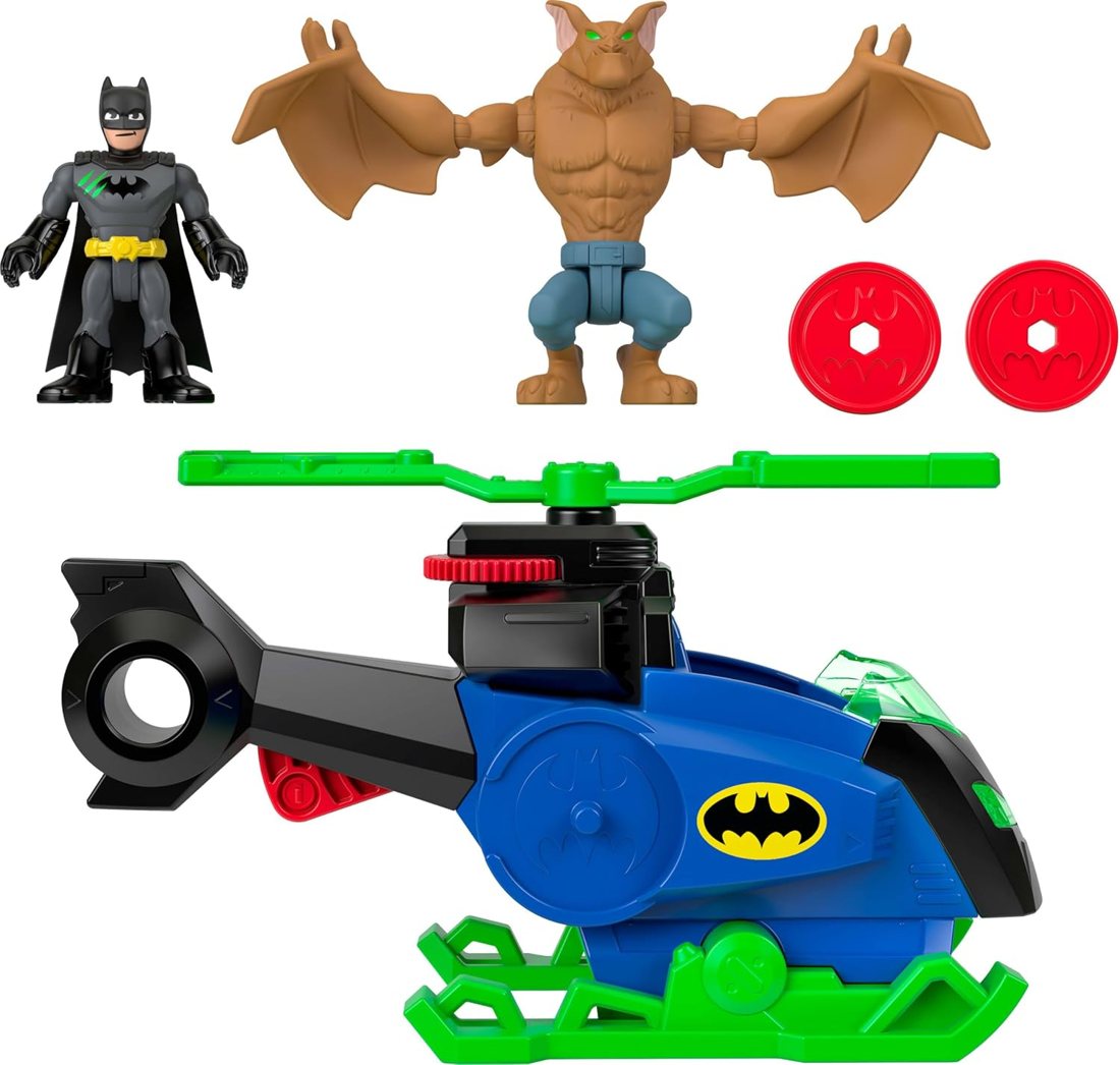 Batcopter vs Man-Bat Set, view 6