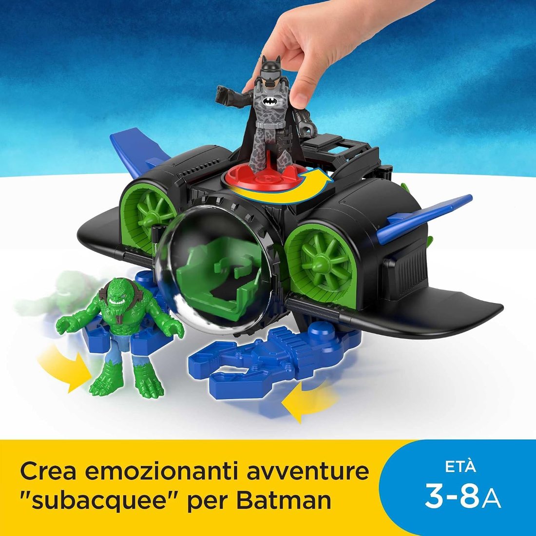DC Super Friends Batsub, view 3