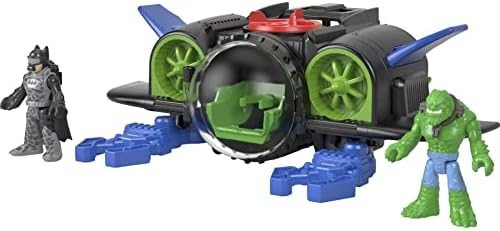 Imaginext Batsub with Batman and Killer Croc figures