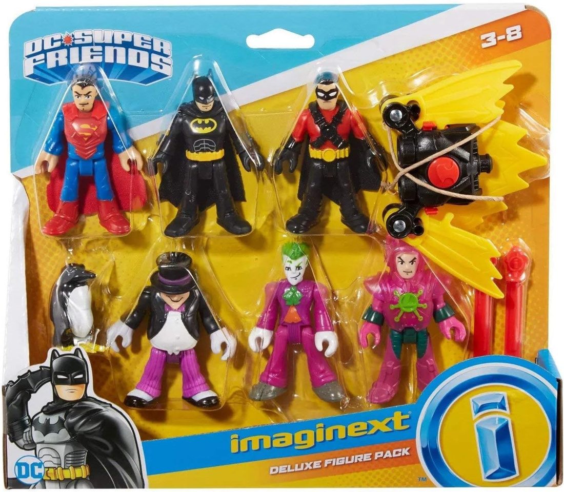 DC Super Friends Deluxe Figure Pack, view 3
