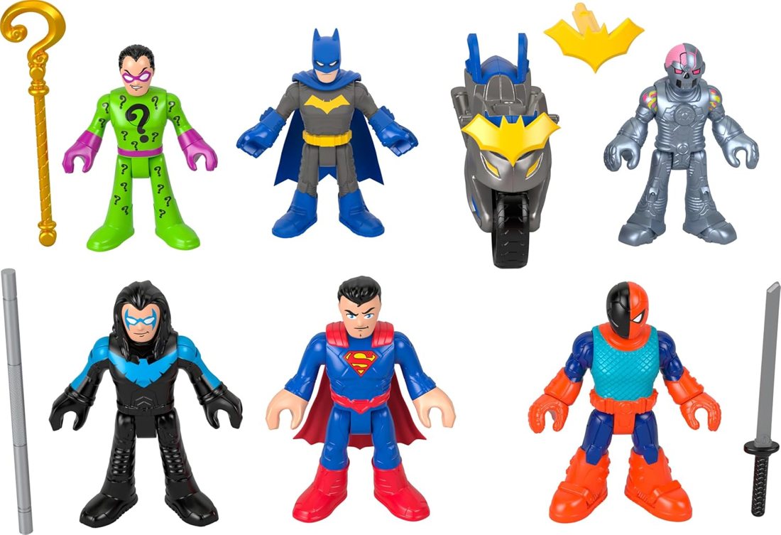 DC Super Friends Deluxe Figure Set, view 2