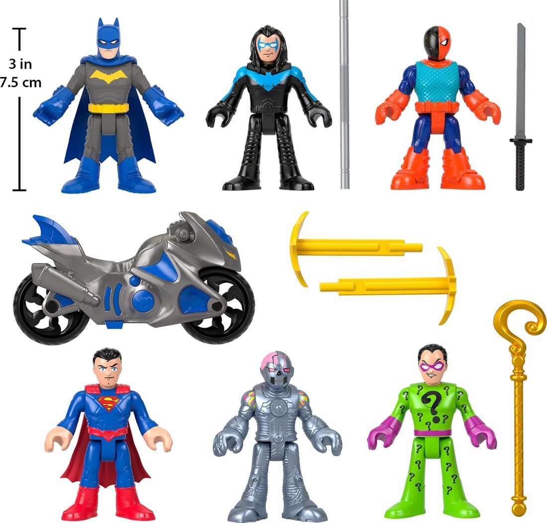 DC Super Friends Deluxe Figure Set, view 3
