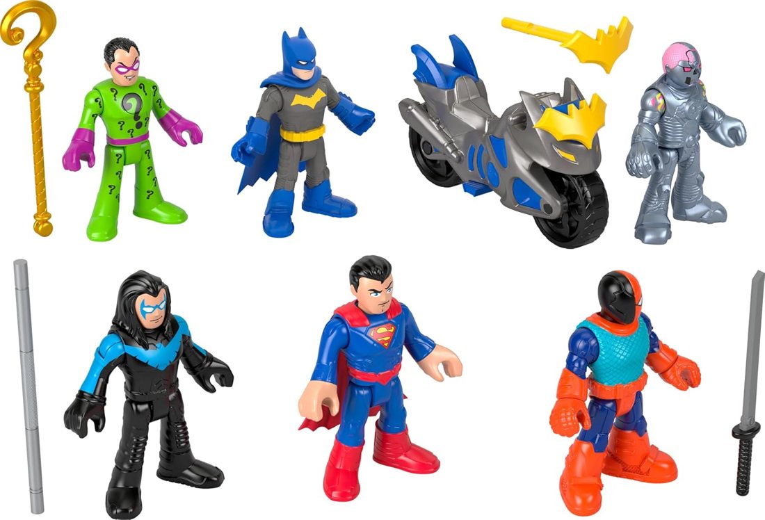 DC Super Friends Deluxe Figure Set, view 5