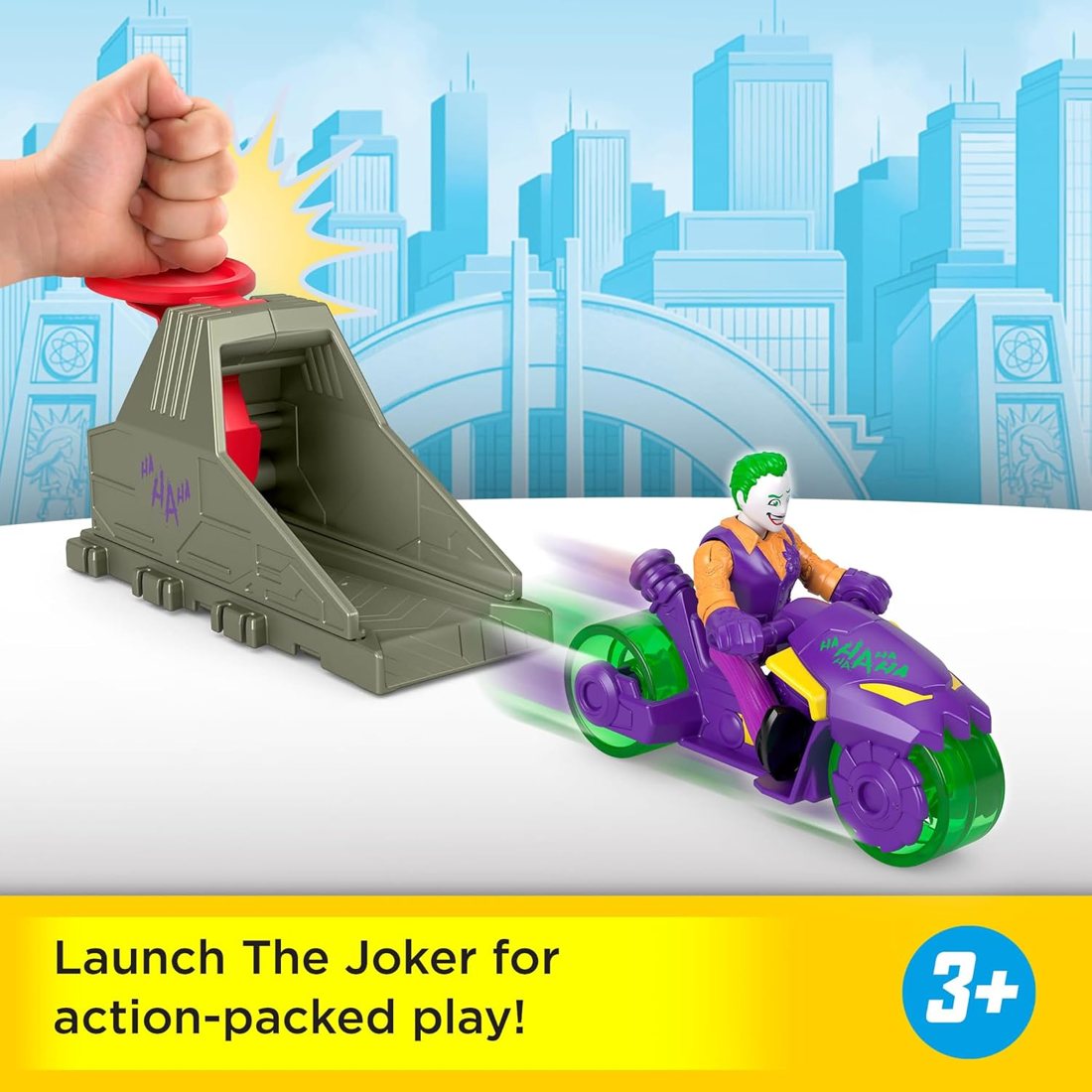 DC Super Friends Joker Launcher, view 4