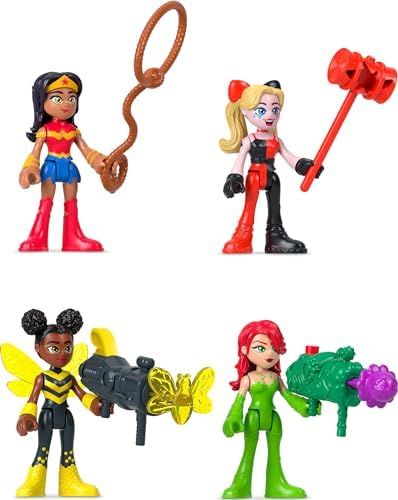 Imaginext figure set with Wonder Woman, Bumblebee, Harley Quinn and Poison Ivy