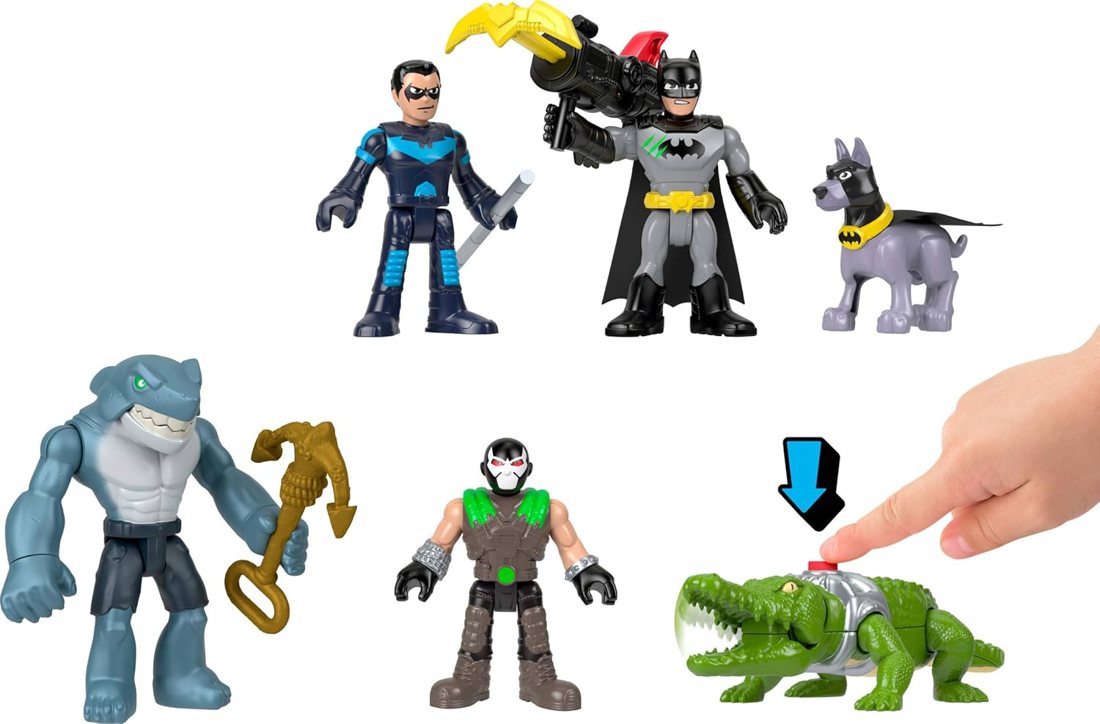 DC Super Friends 6-Figure Battle Pack, view 3