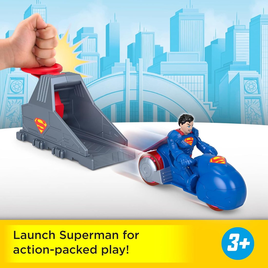 DC Super Friends Superman Launcher, view 4