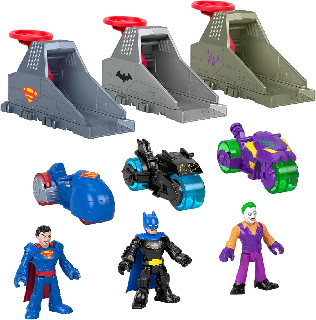 DC Super Friends 3-Pack Launcher Set, view 2