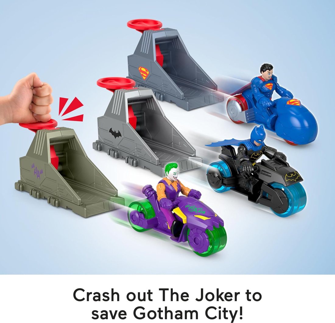 DC Super Friends 3-Pack Launcher Set, view 5
