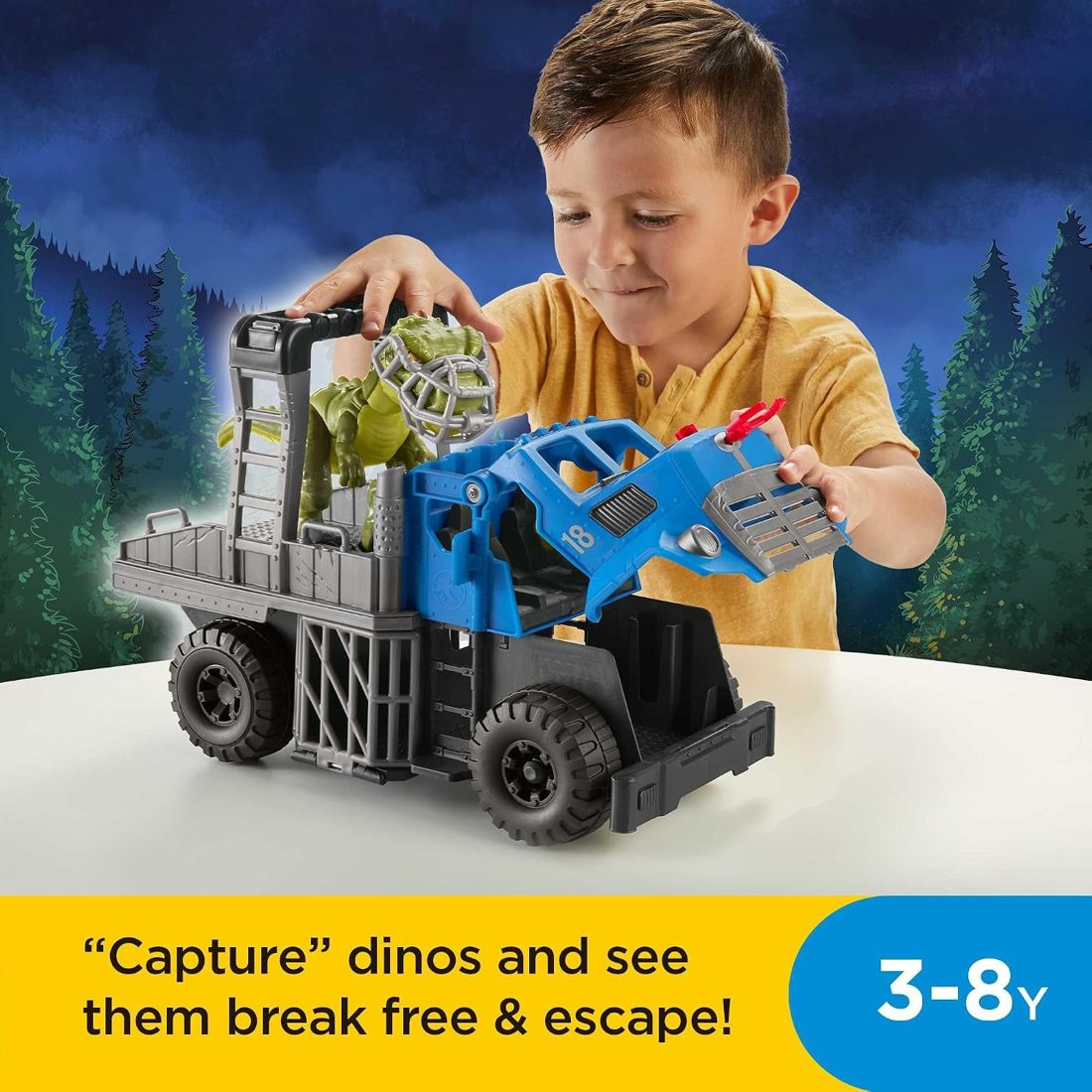 Jurassic World Dominion Break Out Dino Hauler, view 3