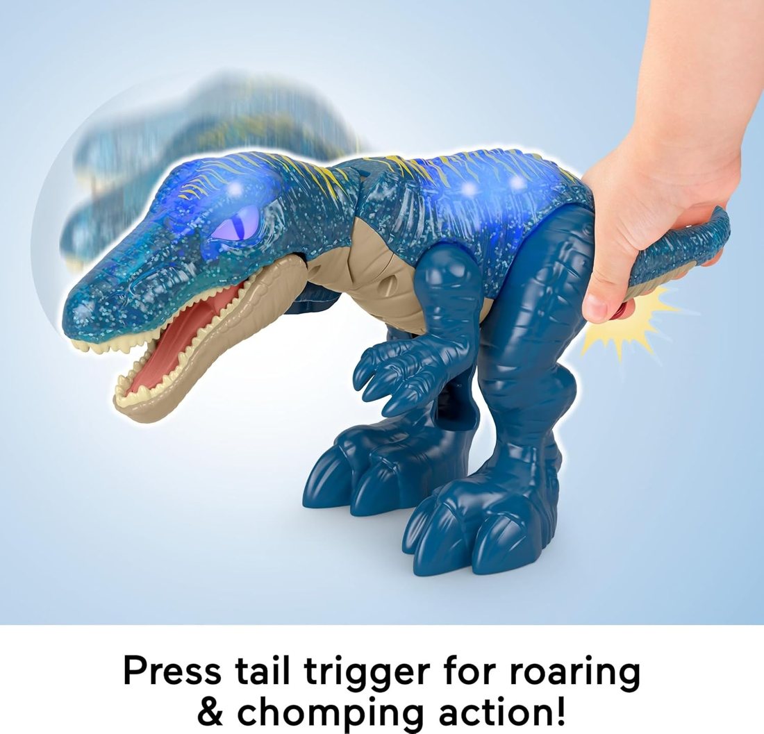 Jurassic World Growl & Glow Baryonyx, view 4