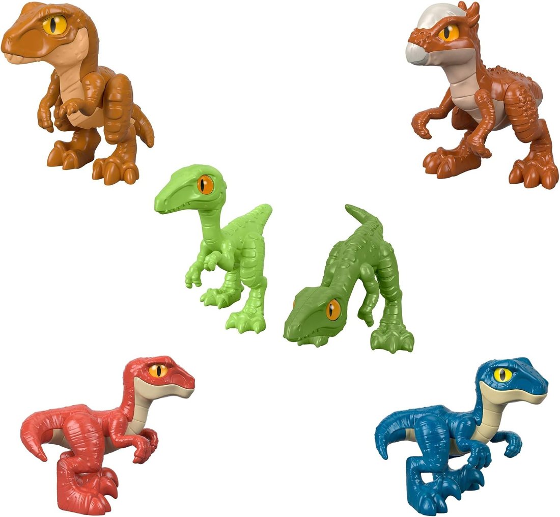 Jurassic World Hatchlings 6-Pack, view 2
