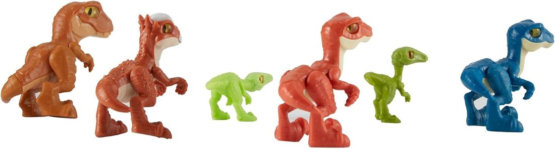 Jurassic World Hatchlings 6-Pack, view 6