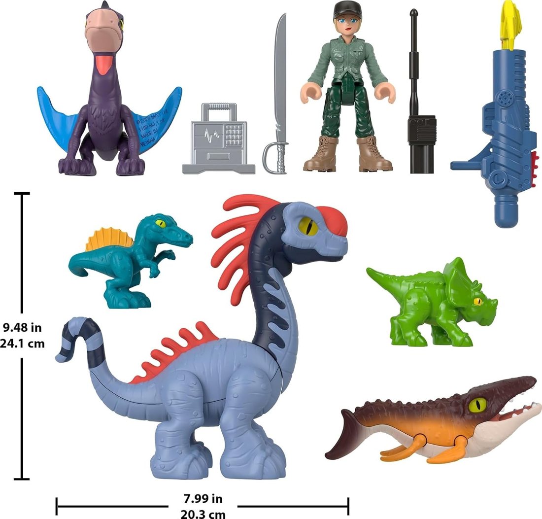 Jurassic World Rebirth Figure Multipack, view 6