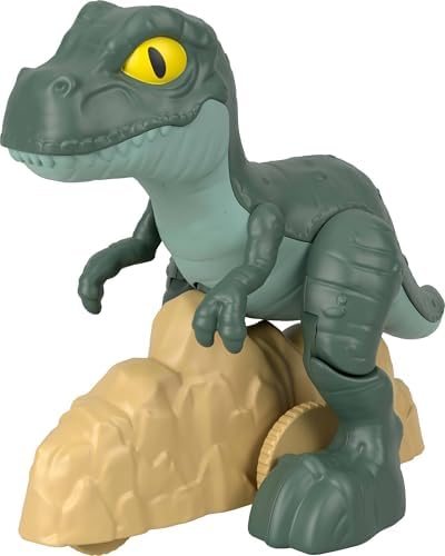 Imaginext Jurassic World Rebirth 5.5-inch T. rex push toy on wheels