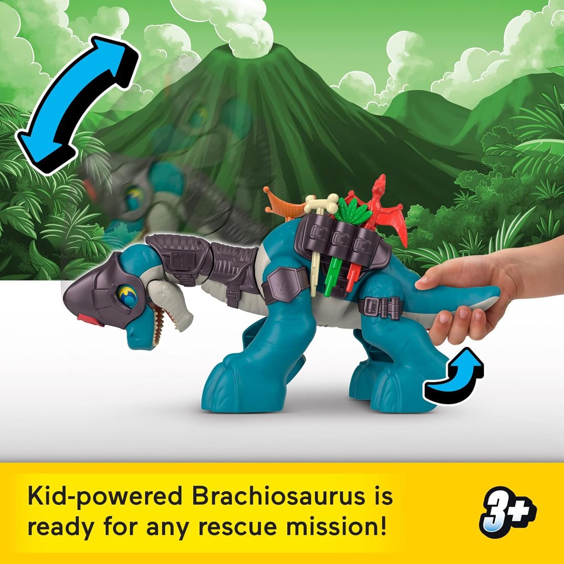 Jurassic World Search & Explore Brachiosaurus, view 3