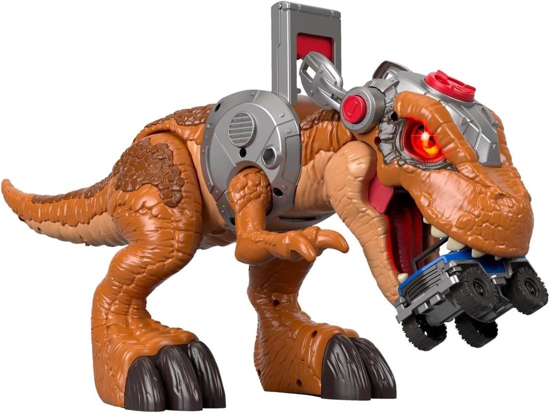 Jurassic World T. rex with Owen Grady, view 3