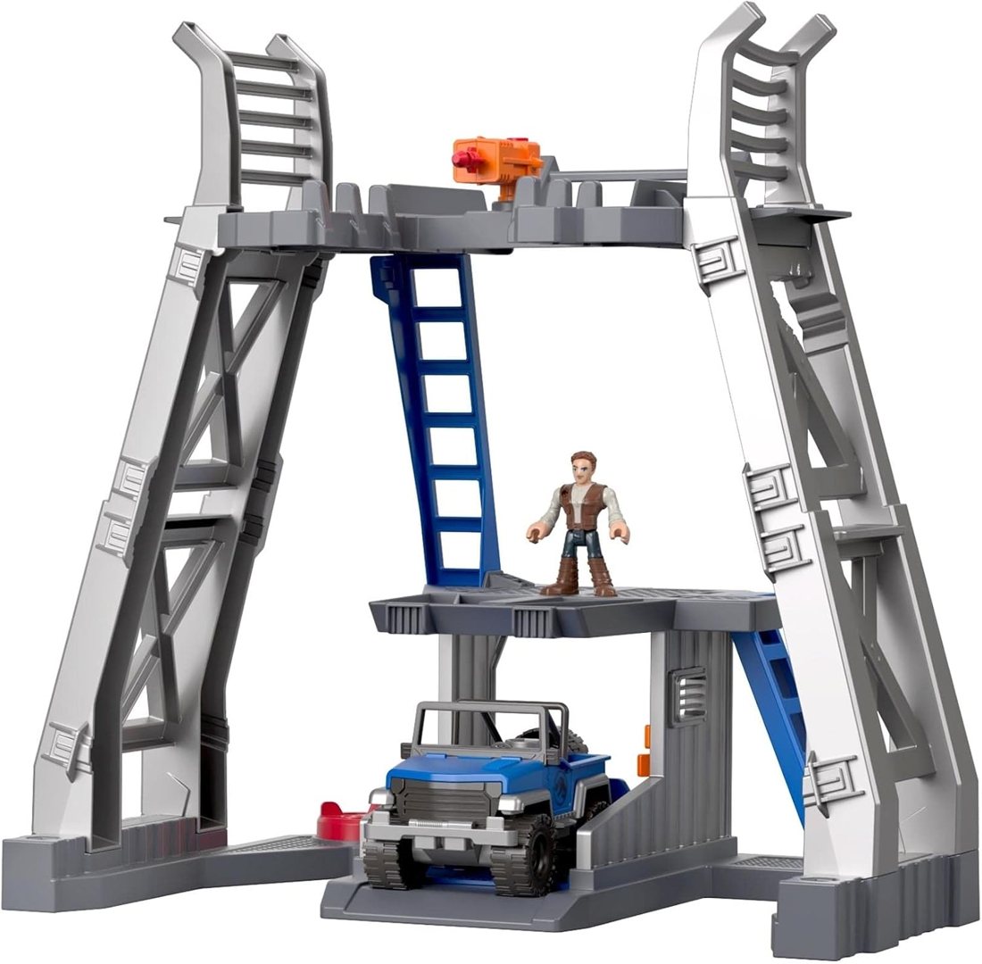 Jurassic World T. rex with Owen Grady, view 6