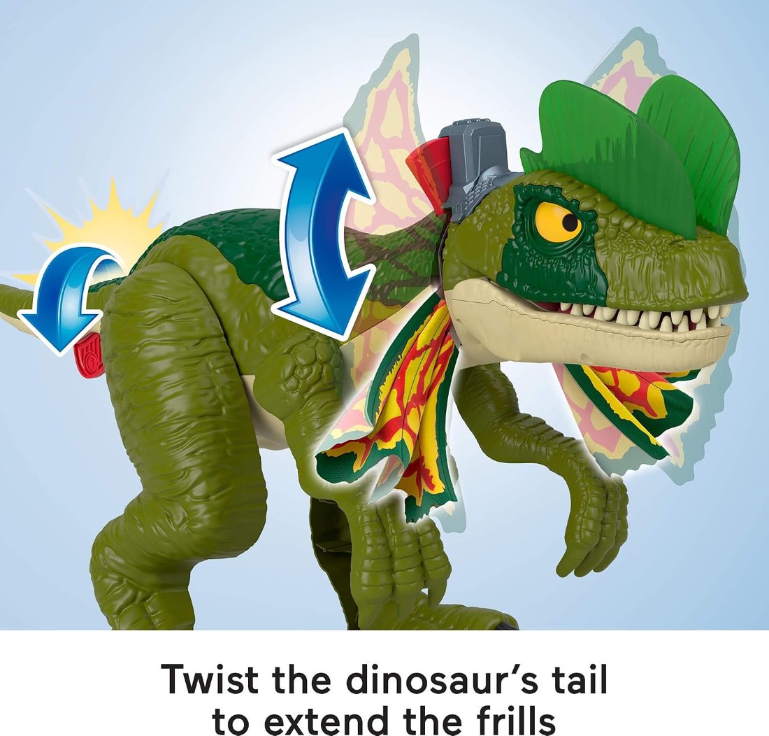 Jurassic World Thrash Attack Dilophosaurus, view 5