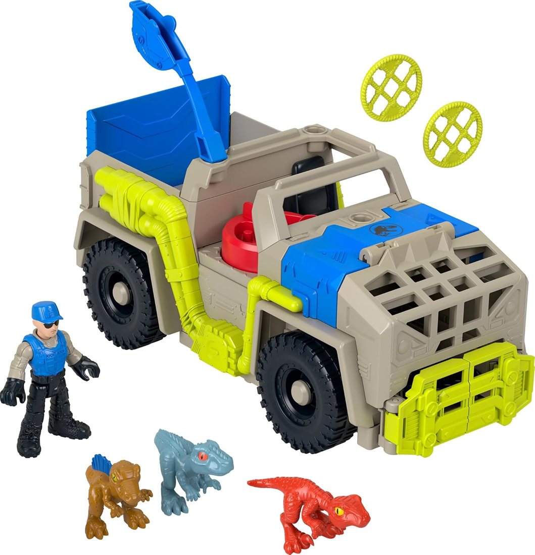 Jurassic World Track & Transport Truck, view 2