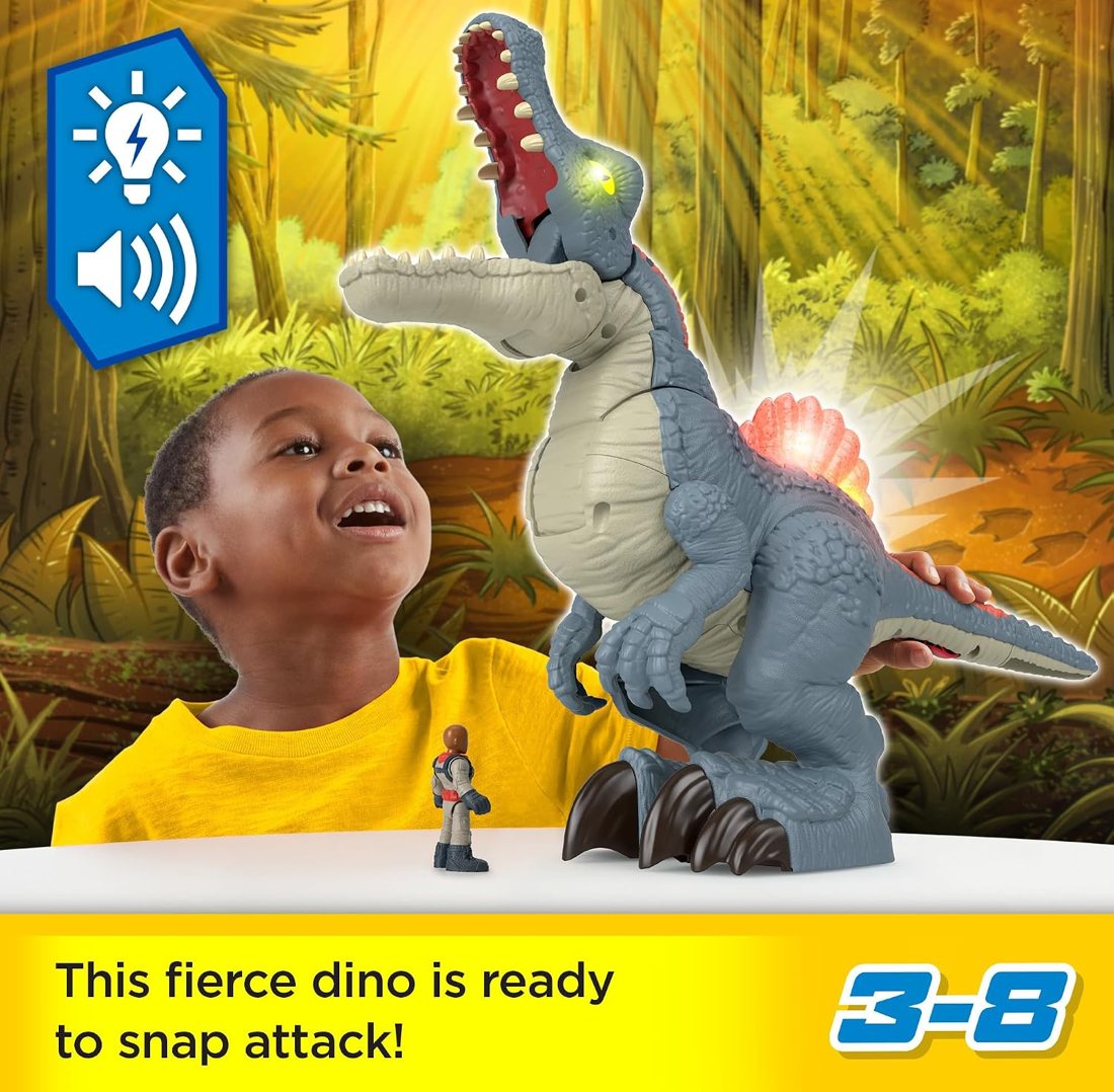 Jurassic World Ultra Snap Spinosaurus, view 4