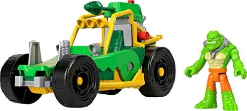 Imaginext Killer Croc figure and buggy car with chomping hood