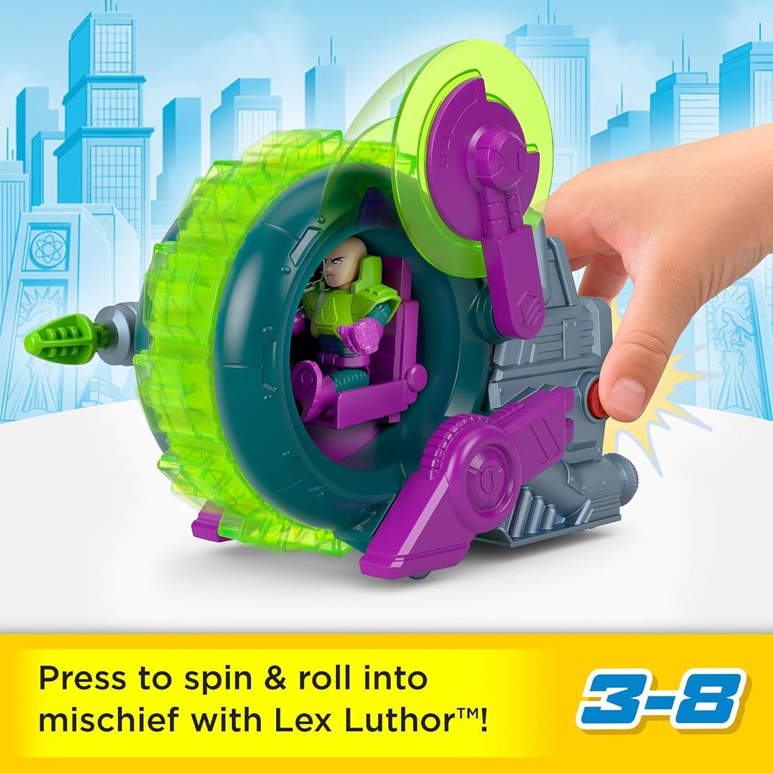 Lex Luthor Spinning Saw Vehicle, view 3