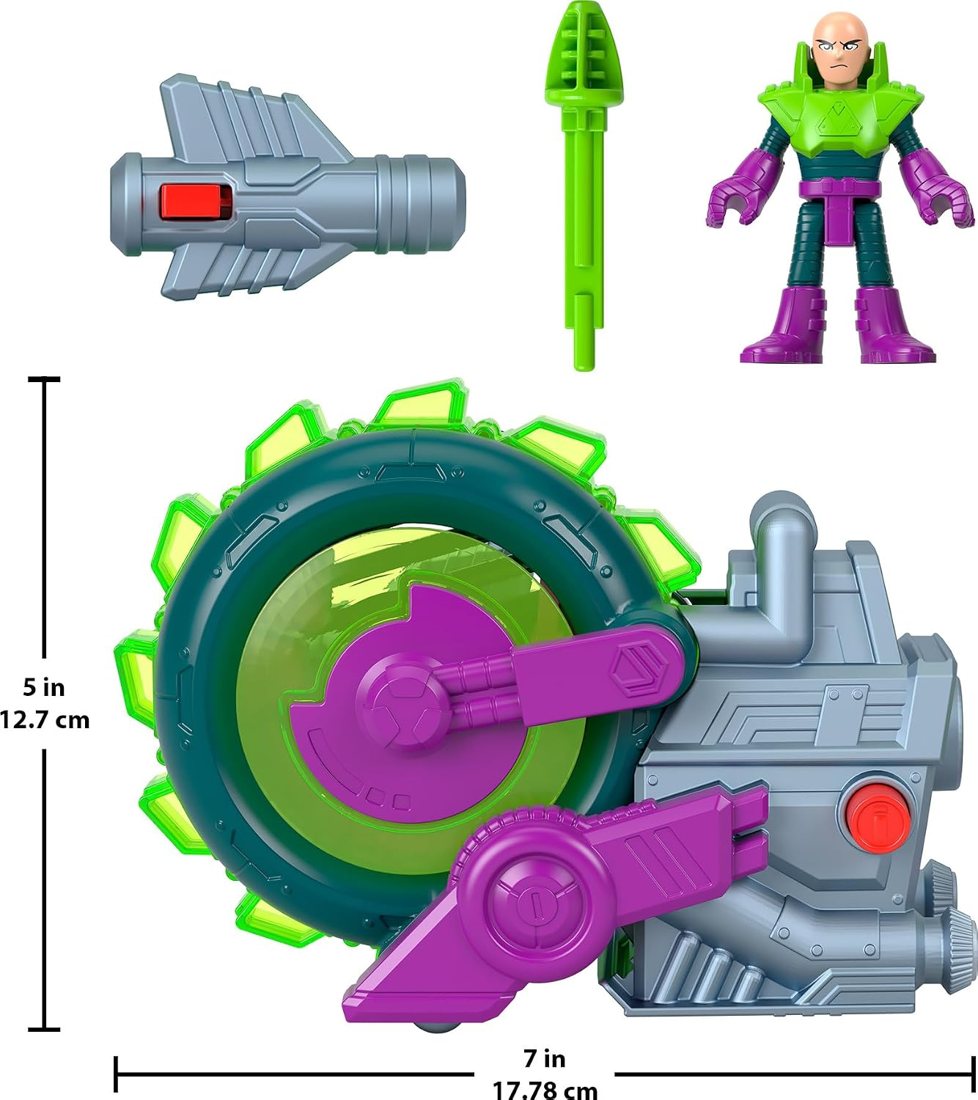 Lex Luthor Spinning Saw Vehicle, view 6