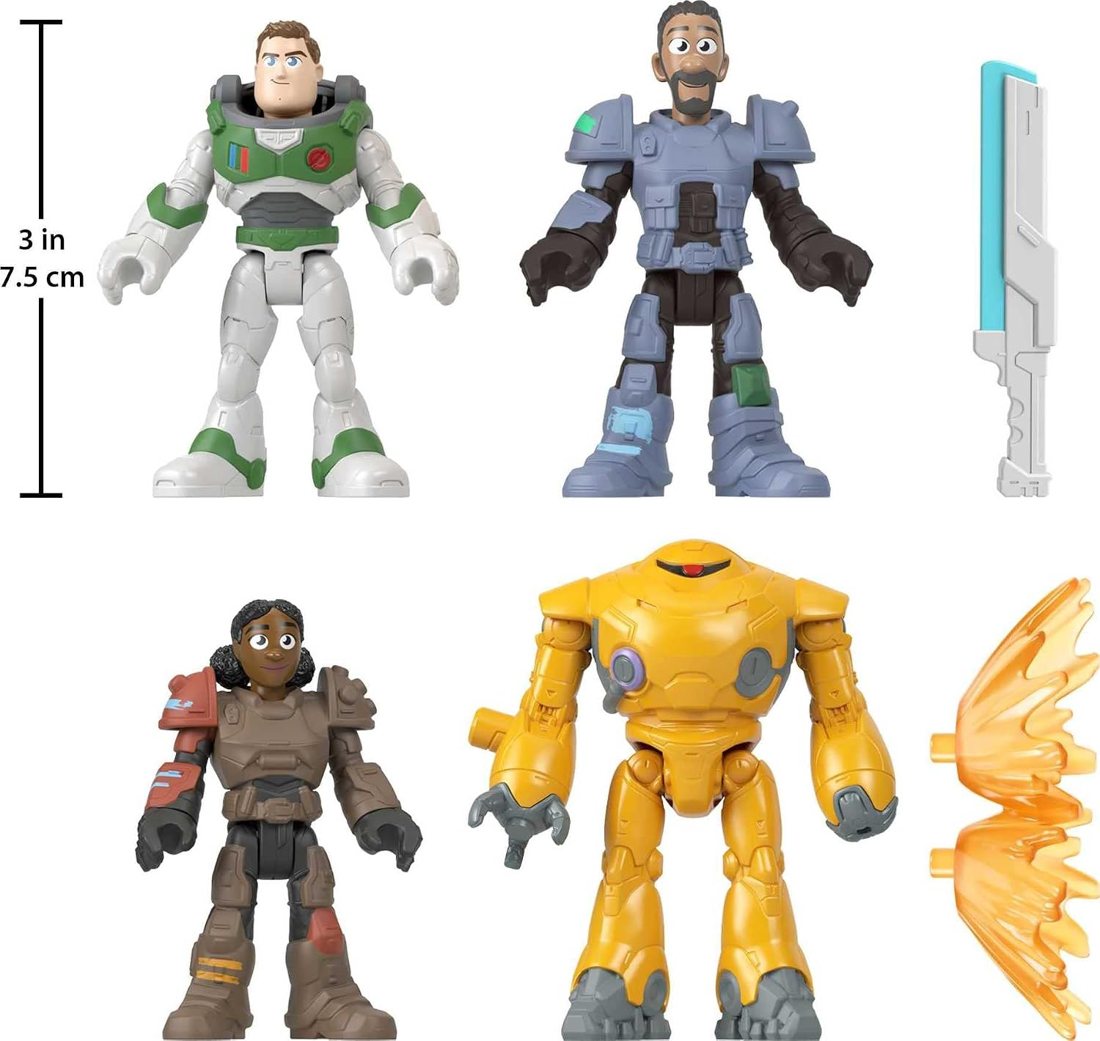 Lightyear Jr. Zap Patrol Figure Pack, view 3