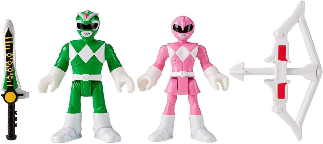 Power Rangers Green & Pink Ranger, view 3