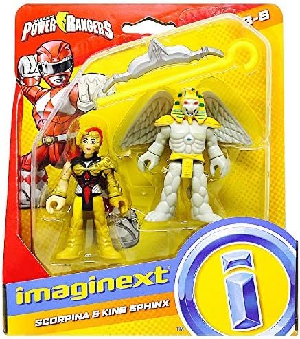Imaginext Power Rangers King Sphinx and Scorpina figures