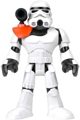 Imaginext Star Wars XXL 16-inch Stormtrooper figure with shoulder launcher