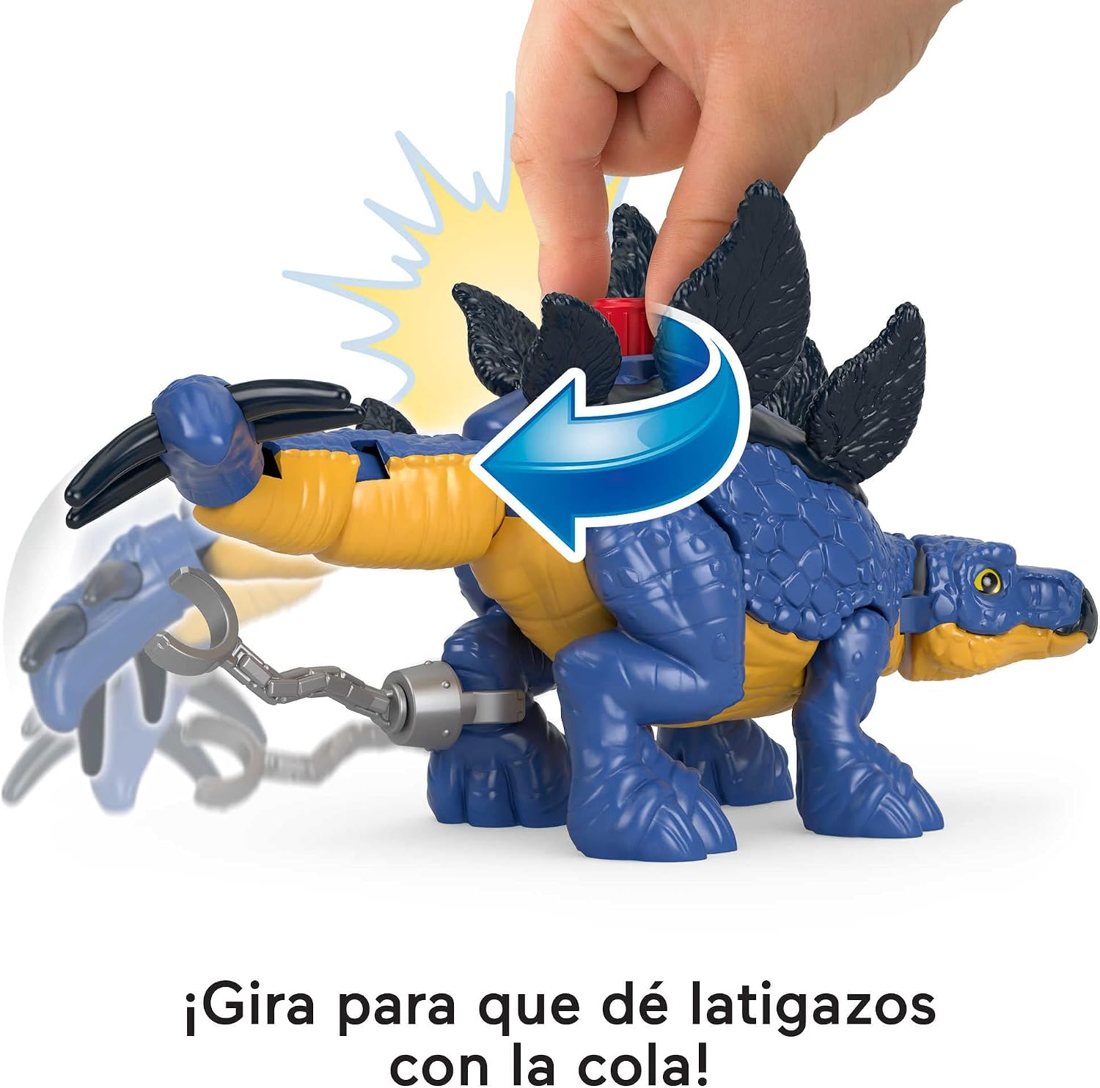 Stegosaurus & Dr. Alan Grant, view 4