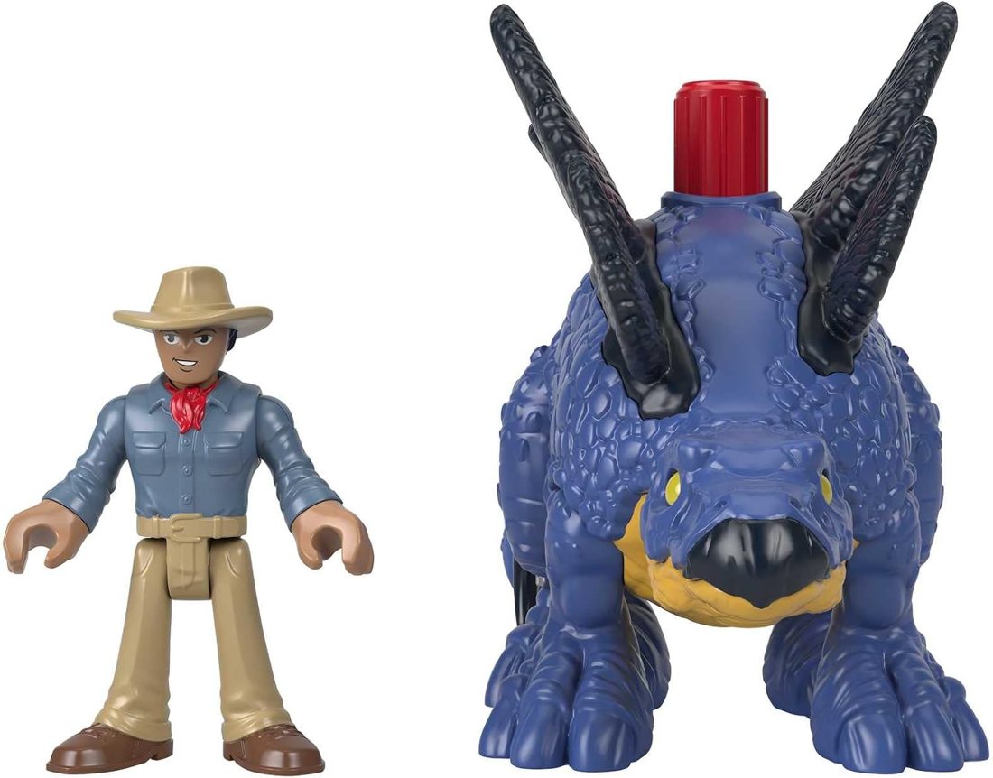 Stegosaurus & Dr. Alan Grant, view 5