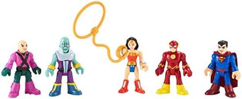 Imaginext pack with Superman, Wonder Woman, The Flash and Lex Luthor
