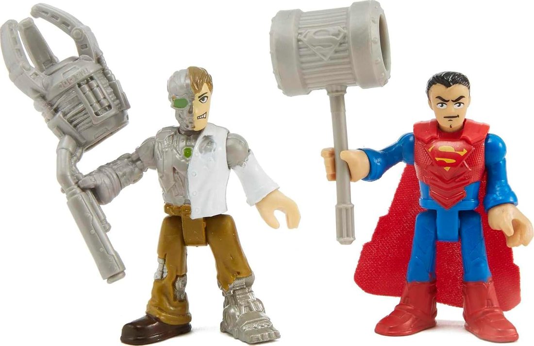 Superman & Metallo, view 2