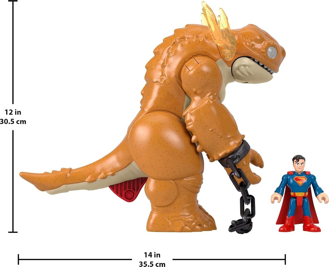 Superman vs Kaiju Monster Set, view 6